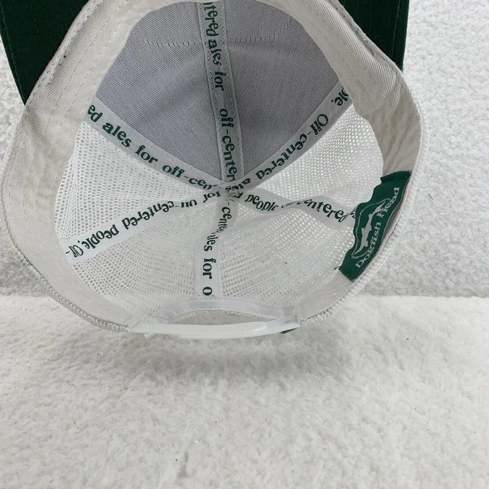 Dogfish Head Trucker Hat Mens Snapback OSFM Green White Mesh Beer Brewery IPA‎